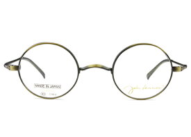 ジョンレノン JOHN LENNON jl-1086 c.3 jl3 アンティークゴールド 丸 一山 メガネ めがね 眼鏡 伊達 度付き 新品 送料無料