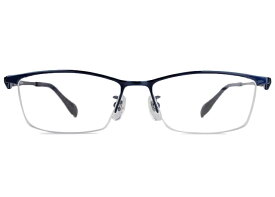 キャサリン・ハムネット KATHARINE HAMNETT 9197 c.3 ブルー 日本製 伊達 度付き チタン ナイロール メガネ めがね 眼鏡 老眼鏡 遠近両用 新品 送料無料 54□16