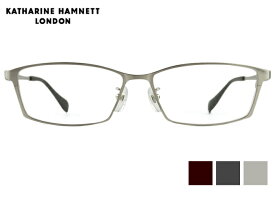 キャサリン・ハムネット KATHARINE HAMNETT 9207 日本製 チタン 軽量 伊達 度付き メガネ めがね 眼鏡 老眼鏡 遠近両用 新品 送料無料 56□15 kh4