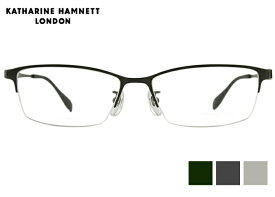 キャサリン・ハムネット KATHARINE HAMNETT 9208 日本製 ナイロール チタン 軽量 伊達 度付き メガネ めがね 眼鏡 老眼鏡 遠近両用 新品 送料無料 55□16 kh4