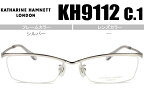 キャサリン・ハムネット KATHARINE HAMNET KH9112 c.1 シルバー メガネ めがね 眼鏡 新品 送料無料 kh045