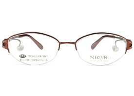 ネオジン NEOJIN nj2225 c.10 レッド 鼻パッドなし メガネ めがね 眼鏡 レディース 新品 送料無料