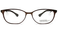 ネオジン NEOJIN nj5020 c.30 ブラウン 日本製 nj6 鼻パッドなしメガネ サイドパッド メガネ 眼鏡 新品 …