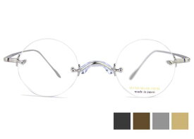 ノヴァ NOVA h-3037 日本製 一山 ラウンド オーバル スクエア 伊達 度付き チタン ツーポイント メンズ レディース 鼻パッドなし メガネ めがね 眼鏡 老眼鏡 新品 送料無料 41□26