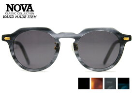 ノヴァ NOVA H-4016 S 日本製 サングラス 4color メンズ レディース UVカット 紫外線カット 新品 送料無料 46□22
