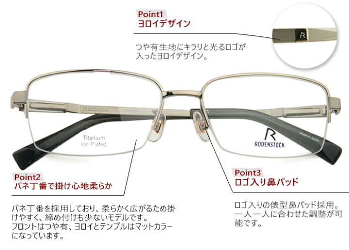 楽天市場】ローデンストック RODENSTOCK R2021 56size 日本製 