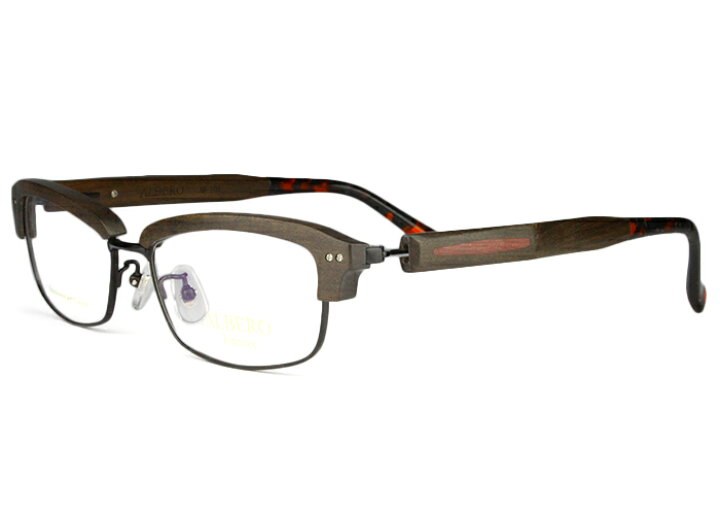 楽天市場】アルベロ ALBERO ab-703 c.bk ブラック メガネ 眼鏡 新品 