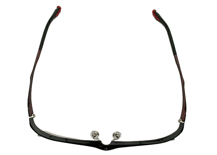 楽天市場】フィラ FILA SF1519 c.1 ブラック / ワイン 伊達 度付き  