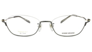 ヒロココシノ HIROKO KOSHINO hk-1136 c.3 ガンメタル/ゴールド アンダーリム メガネ 眼鏡 めがね 伊達 新品 送料無料 kh2
