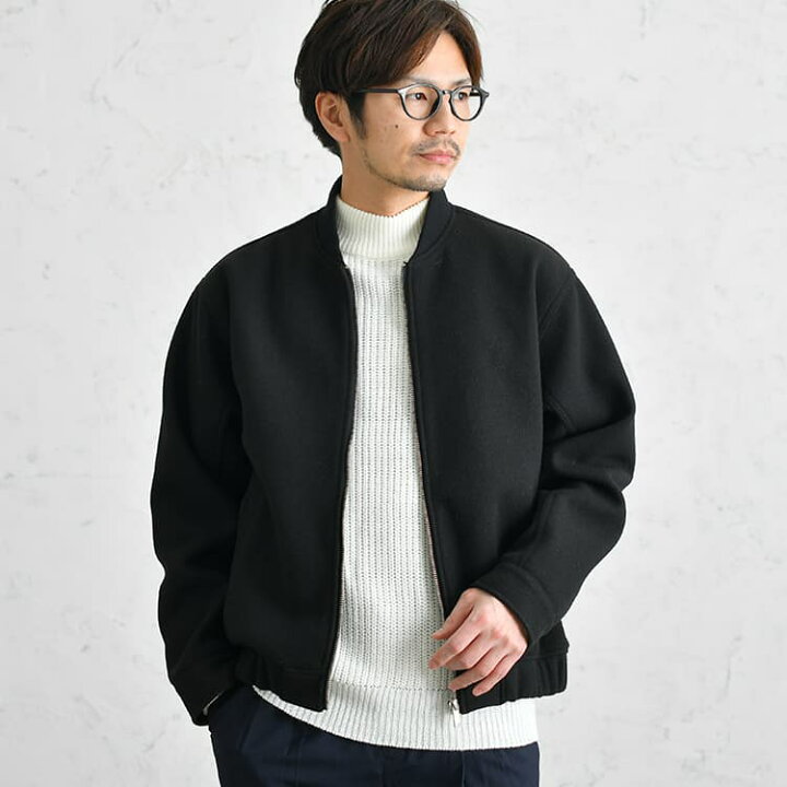 楽天市場 ジャケット メンズ ウールライク ショート丈ジャケット 無地 秋服 冬服 長袖 アウター Oj1763 ブラックs Xl Dcollection