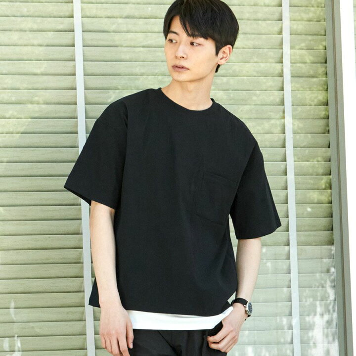 楽天市場 シャツ メンズ セットアップ対応 いつも半袖プルオーバーシャツ Tシャツ ストレッチ ルームウェア トップス イージーケア シンプル リラックス 自宅で洗える 無地 夏服 Tt1680 4カラーxs Xxl Dcollection