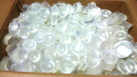 数量限定セール！！　無着色　クリアーゼリー　浅型ワイドゼリー　500個入りケース