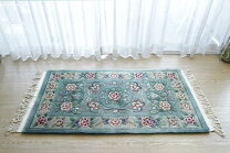 楽天市場】中国 段通 ウール マットの通販 