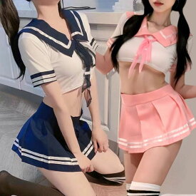 コスプレ セーラー服 衣装 仮装 3点セット 半袖 夏服 制服 女子制服 学生服 上下セット JK 女子高生 女子校生 高校生 制服女子 韓国 アニメ アイドル 男ウケ セクシー コスチューム衣装 パーティー レディース 女性 大人 可愛い セクシー エロ 過激 超過激 ハロウィン