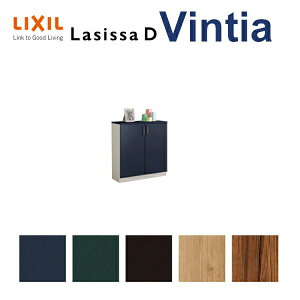 下駄箱 シューズボックス 玄関収納 リクシル ラシッサD ヴィンティア ローカウンター型(A) H08 間口800×高さ898×奥行360mm フロート/台輪納まり 組立式 DIY