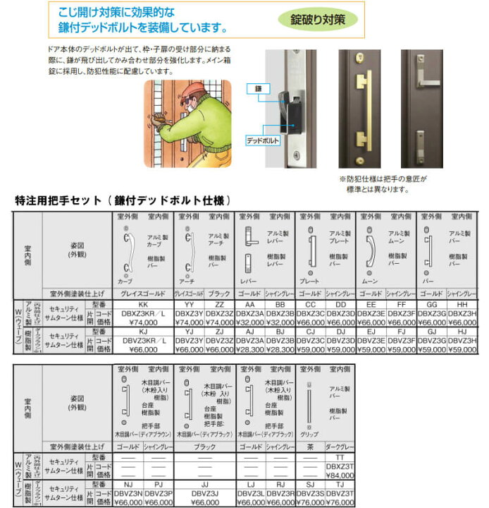 楽天市場】特注寸法 玄関ドア リクシル クリエラR 18型 親子ドア 