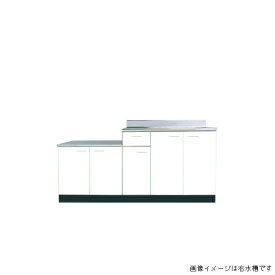 ドルフィン キッチン Bシリーズ ガス台付き流し台 間口170cm 奥行55cm 1700 550 セクショナルキッチン リフォーム BKL1700NGR 【大阪府送料無料】 リフォーム