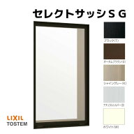 FIX窓 半外付 07407 セレクトサッシSG W780×H770 mm LIXIL 窓サイズ アルミサッシ FIX 窓 ガラス リフォ…