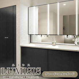 洗面台 ルミシス セットプラン スタンダード ボウル一体タイプ AN075 本体間口1650mm L4UFH-165XXXD リクシル 洗面化粧台 おしゃれ 収納 交換 リフォーム DIY