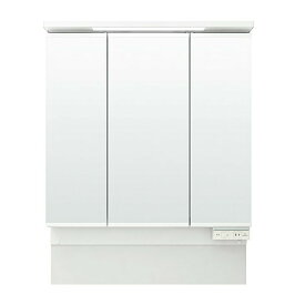 ピアラ ミラーキャビネット 間口W900mm MAJX2-903TZJU 3面鏡 スリムLED アジャストミラー 全収納 全高1780〜1900mm用 くもり止めコート付 洗面台 おしゃれ リフォーム