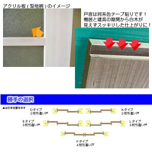 楽天市場 9月はエントリーで全品p10倍 洋室建具 室内 3枚建 引違い戸 ふすま 襖等取替用引戸 和室出入口 建付け調整部品付 縦長窓1列アクリル板付 巾 9mm 高さ 10mm オーダーサイズ リフォームおたすけdiy楽天市場店