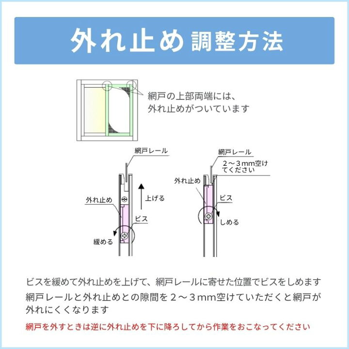 楽天市場】かんたん網戸 幅W491~590mm 高さH841~890mm 引き違い窓用 