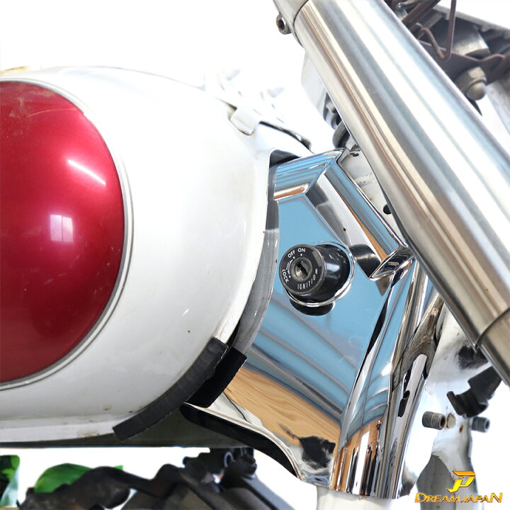 楽天市場】ヤマハ ドラッグスター 400 クローム メッキ ネックカバー 