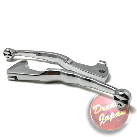 ドラッグスター250 ビラーゴ250 スカル柄 クラッチ/ブレーキレバー/左右セット/ヤマハ/YAMAHA/修理/カスタム/予備にも【送料無料】