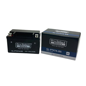 y|CgUPzoCN obe[ CB400SF VOiX XJu lbT /Pro Select Battery GL-PTX7A-BS (YTX7A-BS ݊)(WF^Cv t[d)y񂹁z