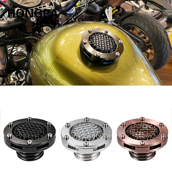 楽天市場】バイク スポタン ガスキャップ タンクキャップ 汎用タイプ 