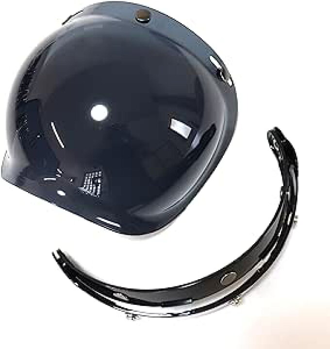 楽天市場】バイク ヘルメット ジェットヘルメット シールド 【バブル 