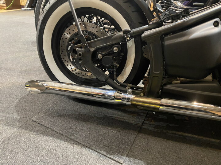 楽天市場】バイク マフラー 汎用 サイレンサー スリップオン ターン 