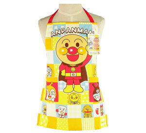 子供用エプロン アンパンマン 110cm キャラクターエプロン 子ども用 キッズ用 男の子用 女の子用