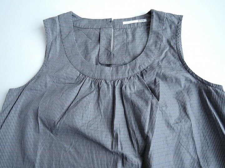 楽天市場 エヌワンハンドレッド N100 コットンノースリチェック柄プルオーバーワンピース 34 中古 g91 高価買取中 ブランド古着買取drop