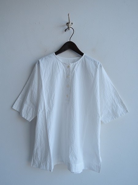 グラム (g) Gauze Basic Line コットンヘンリーネックオーバーサイズシャツ FREE【中古】【81H91】【高価買取中】【店頭受取対応商品】
