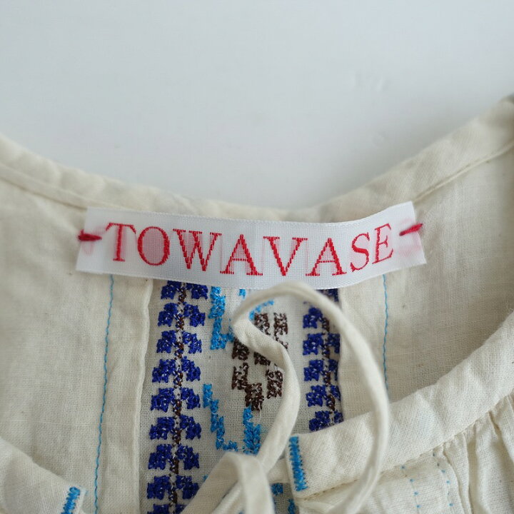 楽天市場】2020/SS/ トワヴァーズ TOWAVASE Antibes blouse -【中古  