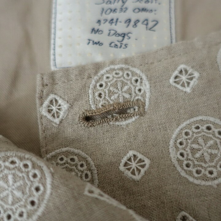 楽天市場】サリースコット Sally Scott リネン刺繍レースワンピース  