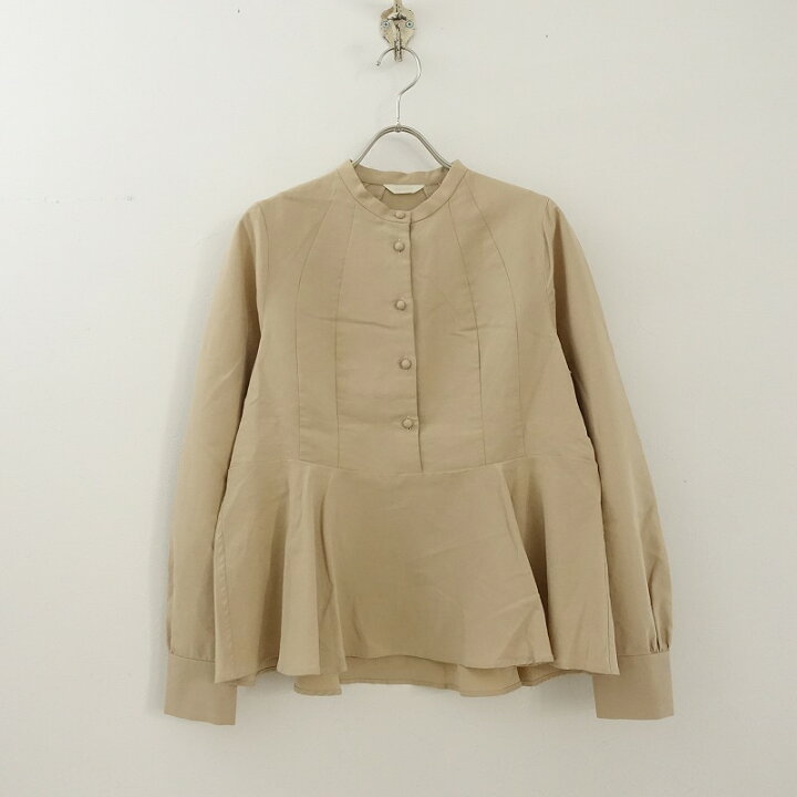 楽天市場】ススリ susuri コットンぺプラムブラウス M【中古】【10B12 