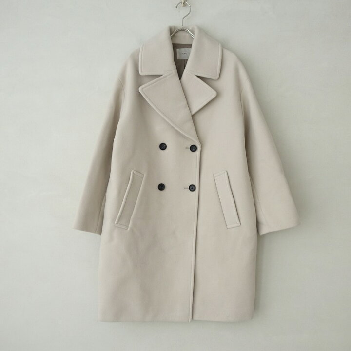 楽天市場】イエナ IENA ダブルモッサコート 38【中古】【10C12】【高価 