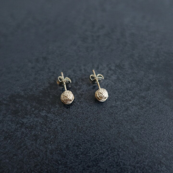 ミナペルホネン タンバリン シルバー ピアス ys 7147 - ピアス(両耳用) 