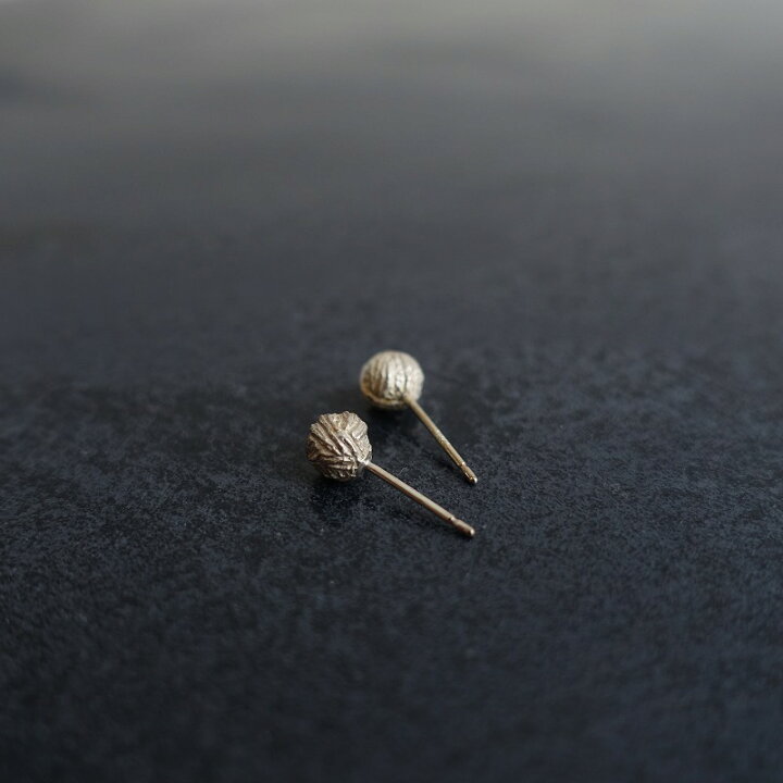 ミナペルホネン タンバリン シルバー ピアス ys 7147 - ピアス(両耳用) 