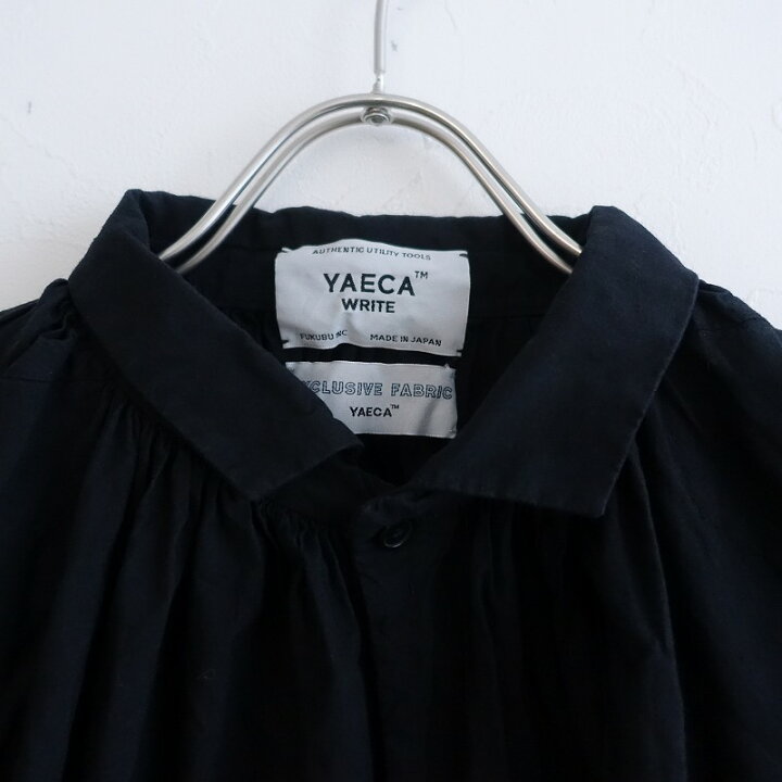 楽天市場】【黒染】 ヤエカライト YAECA WRITE 98107 コットンギャザー 
