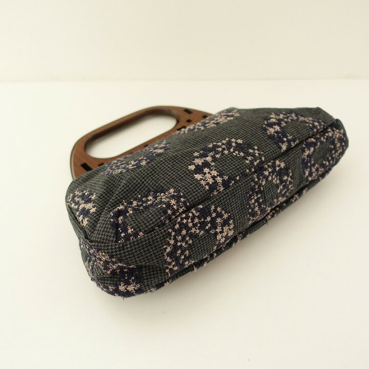 楽天市場】サリースコット Sally Scott 千鳥格子×刺繍 ウッドハンドル  