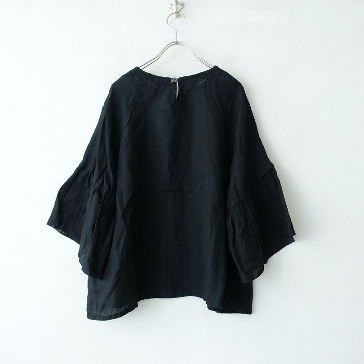 楽天市場】ネストローブ nest Robe リネンフレアスリーブブラウス F