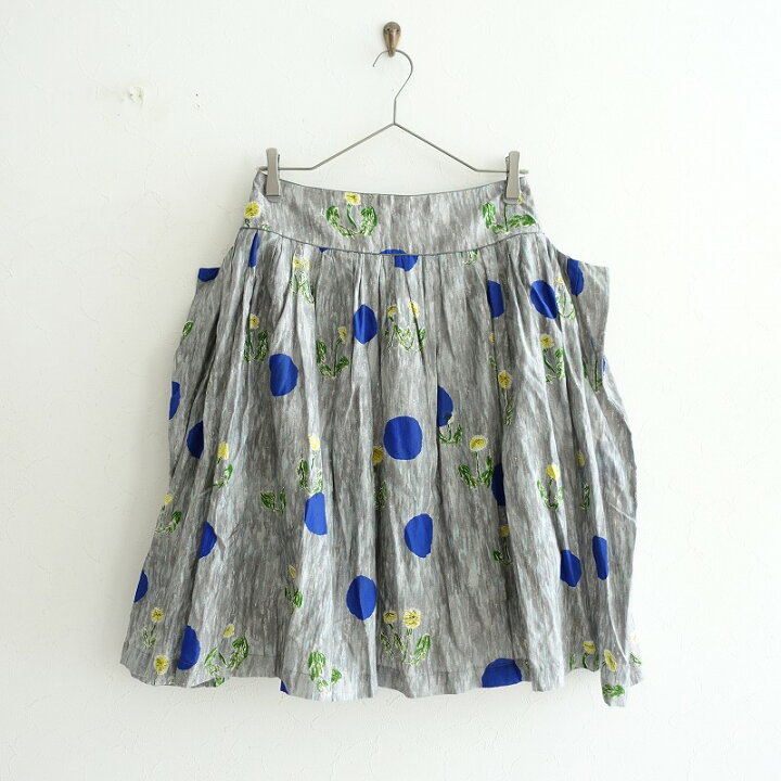 楽天市場】ミナペルホネン mina perhonen dandelion スカート 36【中古 