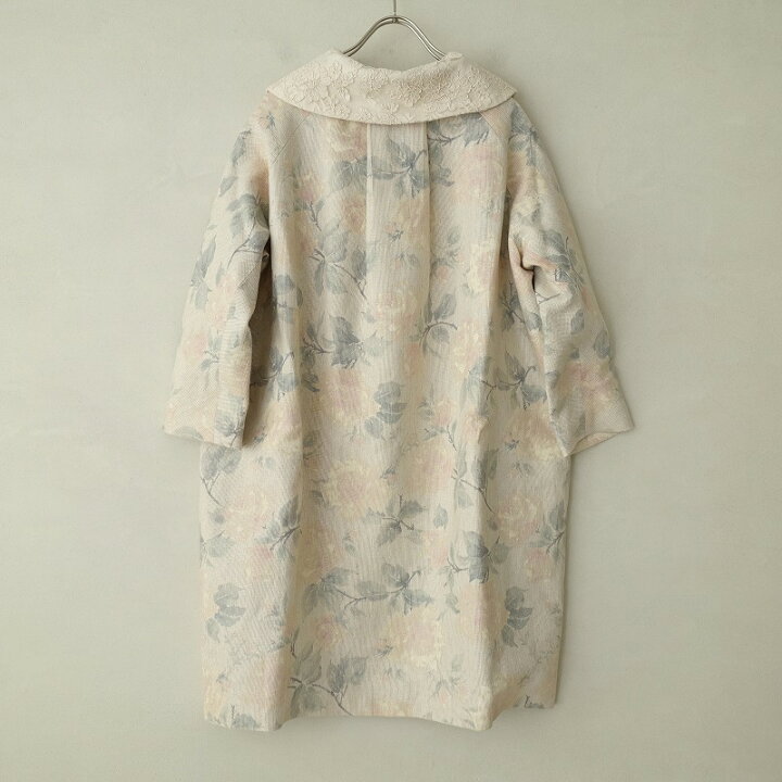 楽天市場】ルールロジェット leur logette シルク混花柄コート 1【中古 