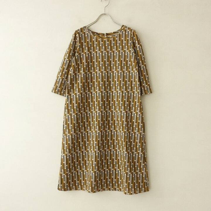 楽天市場】サリースコット Sally Scott ハーフスリーブ総柄ワンピース  