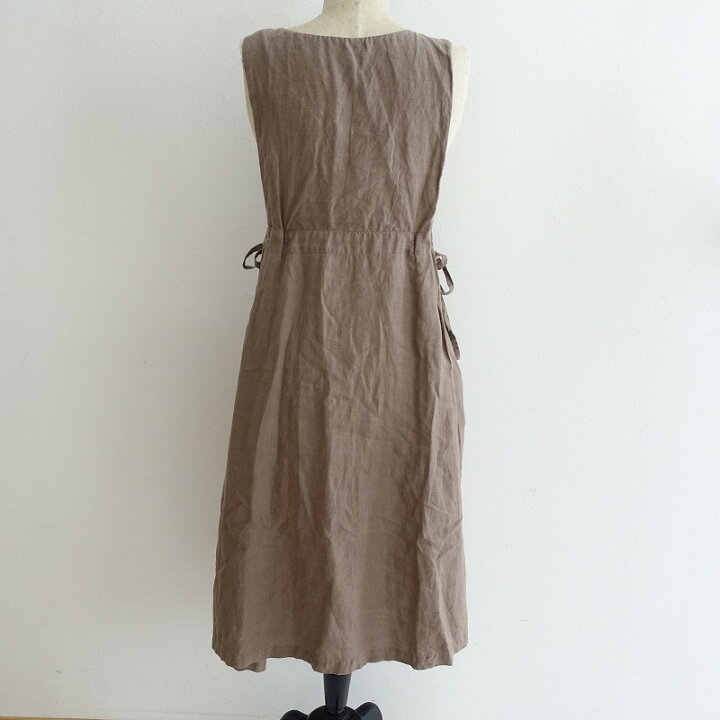楽天市場】2020/ ネストローブ nest Robe ヘンプエプロンワンピース F 