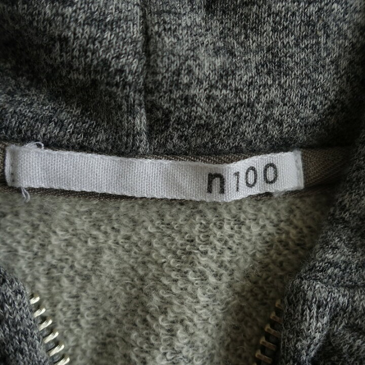 楽天市場】エヌワンハンドレッド n100 コットンカシミヤジップアップ  