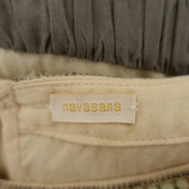 楽天市場 ナバアサナ Navasana 切り替えロングワンピース F 中古 62e12 高価買取中 ブランド古着買取drop
